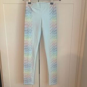 Kids Multicolor Graphic Leggings